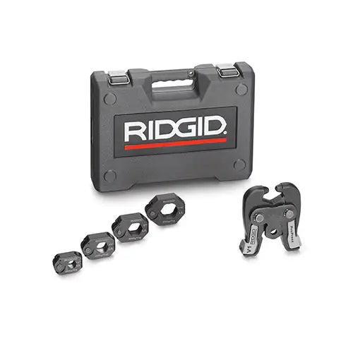 Ridgid 27423 Standard ProPress V1 Kit, 1/2" - 1-1/4" with Rings