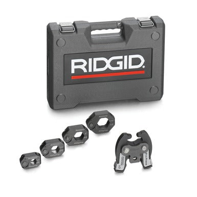 Ridgid 27423 Standard ProPress V1 Kit, 1/2" - 1-1/4" with Rings