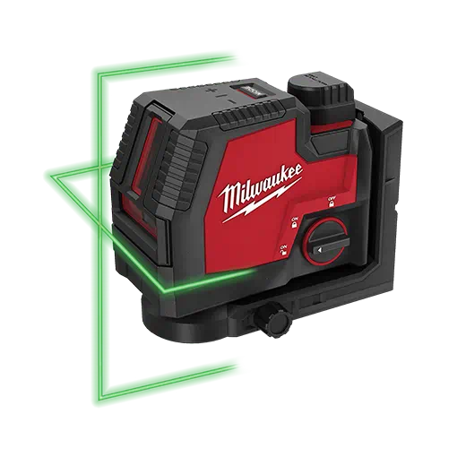 Milwaukee 3521-21 USB Rechargeable Green Cross Line Laser