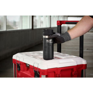 Milwaukee 48-22-8395B PACKOUT Black 18 Oz. Insulated Bottle with Sip Lid