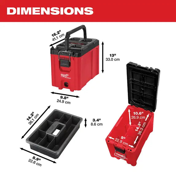 Milwaukee 48-22-8422 PACKOUT™ Compact Tool Box