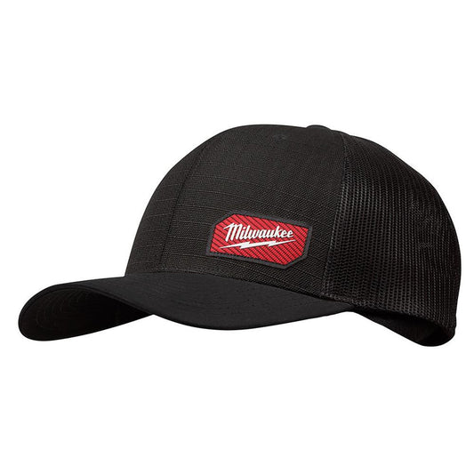 Milwaukee 505B GRIDIRON Snapback Black Trucker Hat