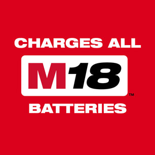 Milwaukee 48-59-1881SC M18 Dual Bay Super Charger Starter Kit, Volts 18 Battery Type Lithium-ion, Batteries