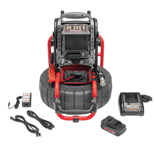 RIDGID 63828 SeeSnake Compact C40 System with CS6x Versa Monitor, 1 Battery and Charger