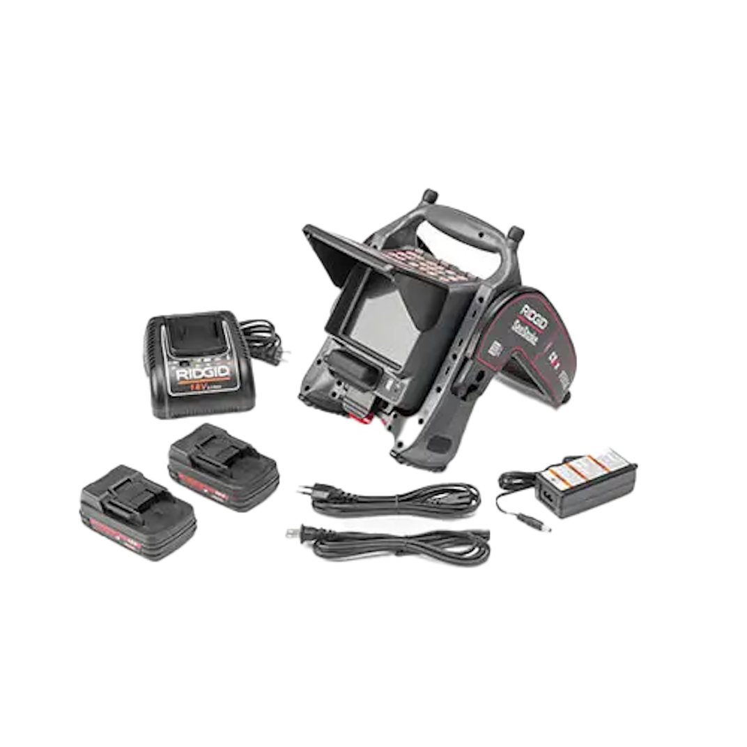 RIDGID 64968 CS6x Versa Monitor with 2 Batteries and Charger Kit