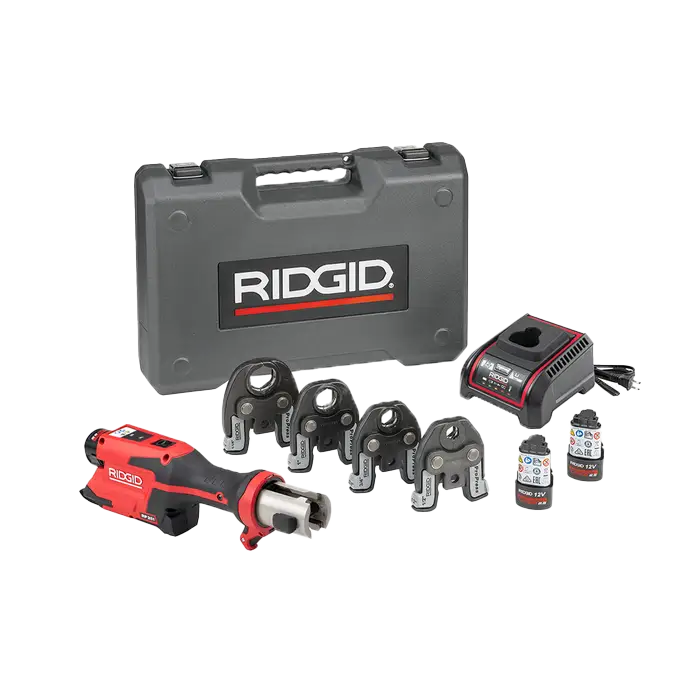 RIDGID 78148 RP 251 Press Tool Battery Kit with ProPress Jaws (1/2 in., 3/4 in., 1 in., 1 1/4 in.)