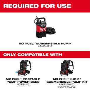 Milwaukee MXF211-1XC MX FUEL™ 1HP 2