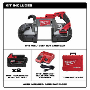 Milwaukee 2729-22 M18 FUEL™ Deep Cut Band Saw Kit