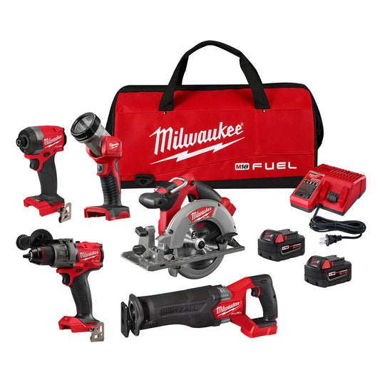 Milwaukee 3697-25 M18 FUEL™ 5-Tool Combo Kit