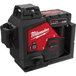 Milwaukee 3632-21 M12™ Green 360° 3-Plane Laser Kit