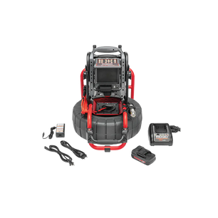 RIDGID 63818 SeeSnake Compact M40 System with CS6x Versa Monitor, 1 Battery and Charger