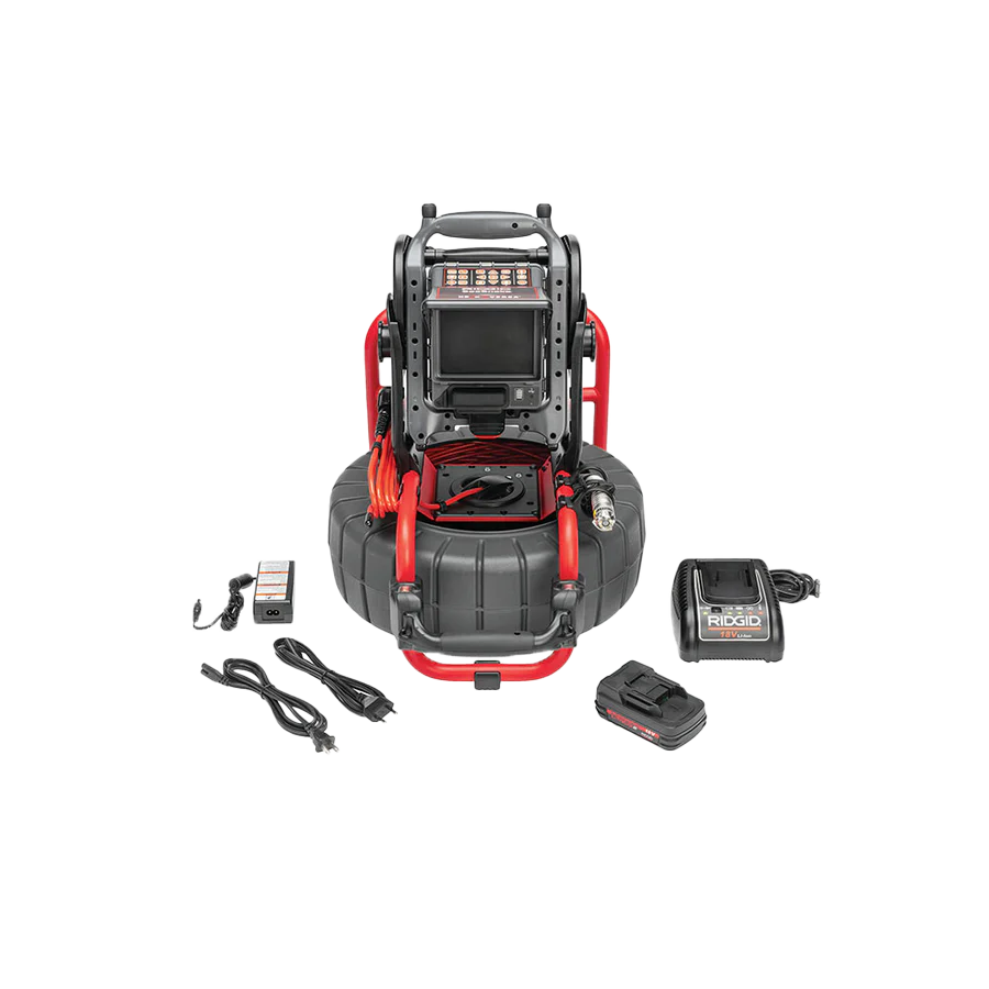 RIDGID 63828 SeeSnake Compact C40 System with CS6x Versa Monitor, 1 Battery and Charger