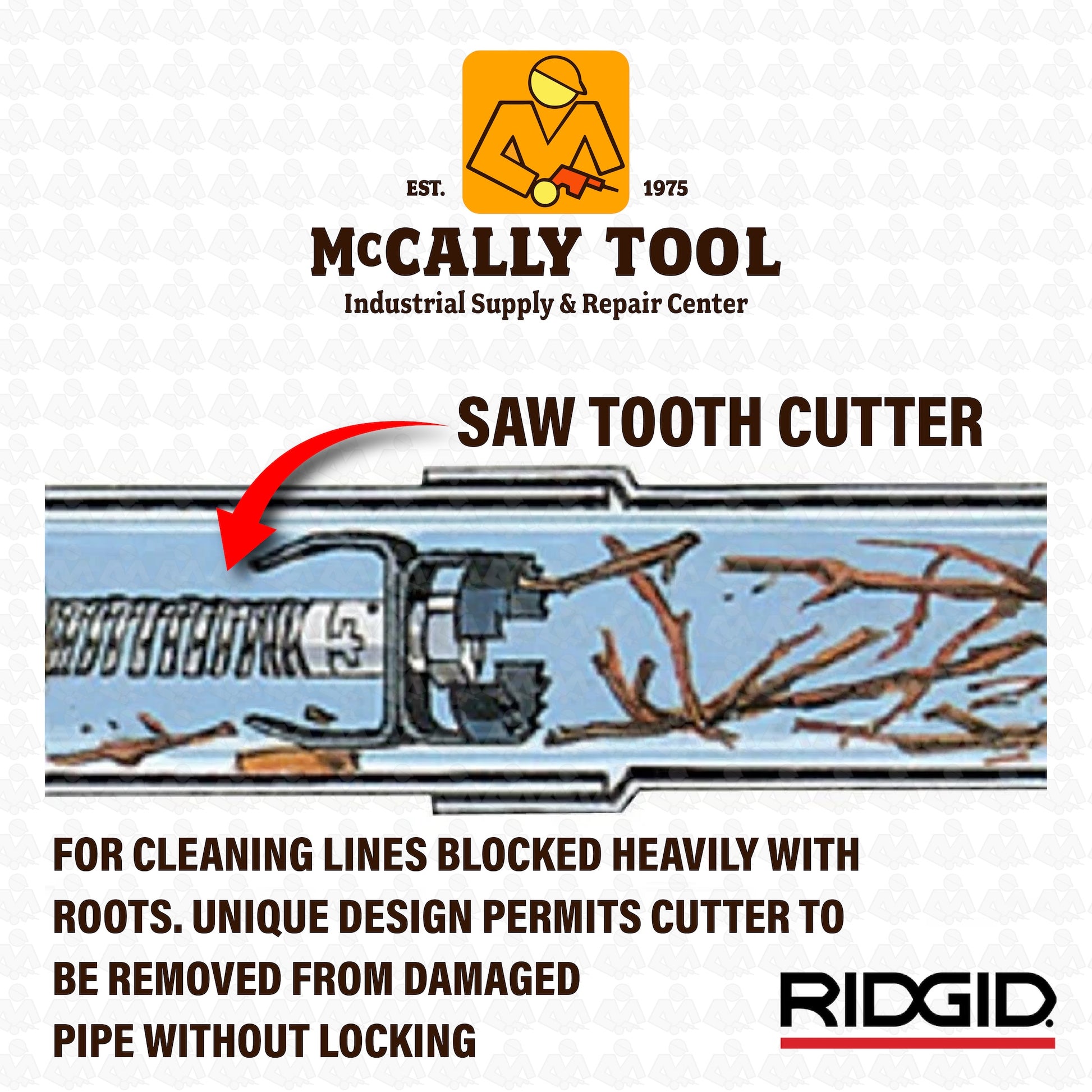 RIDGID 61970 T-13 Sawtooth Cutter 2 1/2"