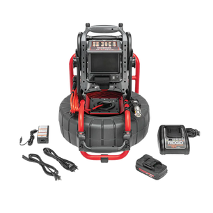 RIDGID 63818 SeeSnake Compact M40 System with CS6x Versa Monitor, 1 Battery and Charger