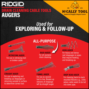 RIDGID | Drain Cleaning | Augers