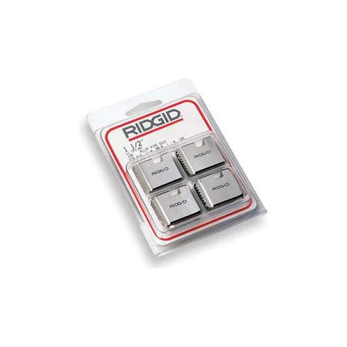 RIDGID 37840 1-1/4" 12R NPT Pipe Threading Dies (4pk)