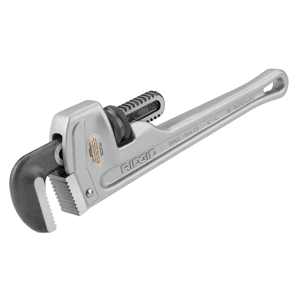 Ridgid 47057 12" Aluminum Straight Pipe Wrench