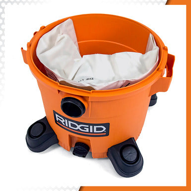 RIDGID 23743 VF3502 High-Efficiency 12-16 Gallon Vacuum Dust Bags