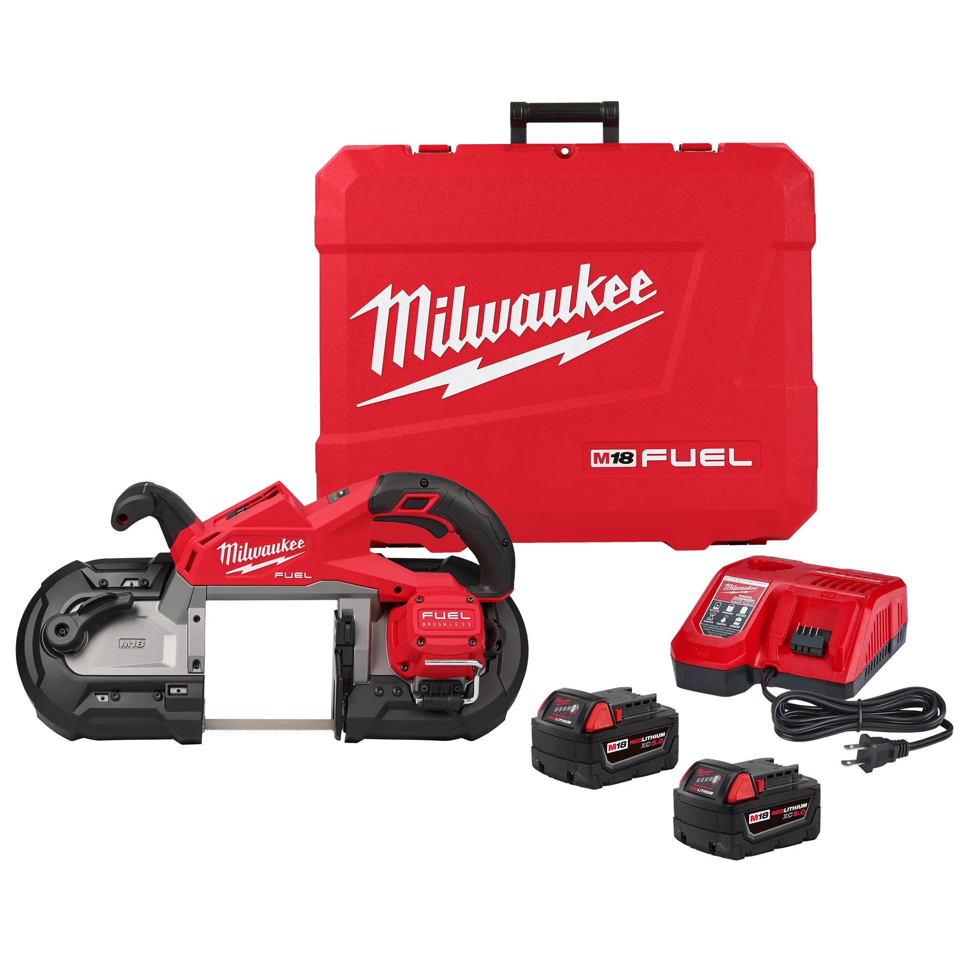 Milwaukee 2929S-22 M18 FUEL™ Dual Trigger Deep Cut Band Saw Kit