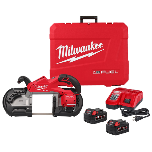 Milwaukee 2929S-22 M18 FUEL™ Dual Trigger Deep Cut Band Saw Kit