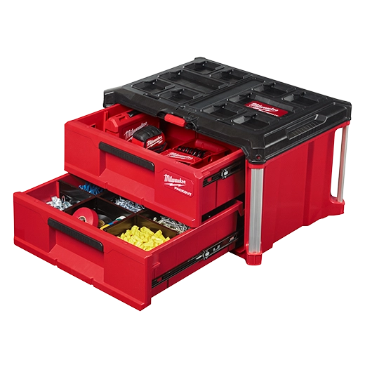 Milwaukee 48-22-8442 PACKOUT™ 2-Drawer Tool Box