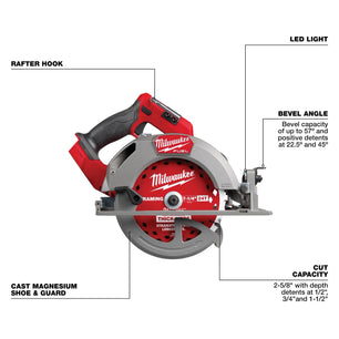 Milwaukee 2834-20 M18 FUEL™ 7-1/4” Circular Saw (Tool Only)