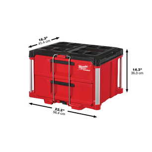 Milwaukee 48-22-8442 PACKOUT™ 2-Drawer Tool Box