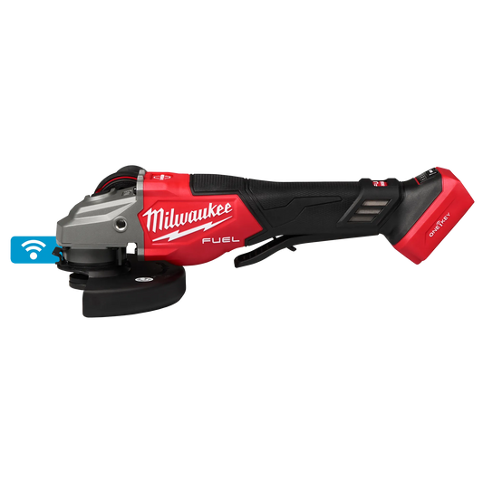 Milwaukee 3672-20 M18 FUEL™ 4-1/2"-6" Variable Speed Braking Grinder, Paddle Switch w/ ONE-KEY™ (Tool Only)