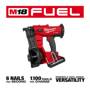 Milwaukee 2909-21 M18 FUEL™ Coil Roofing Nailer Kit