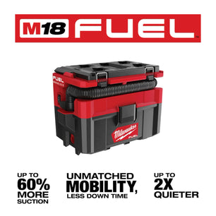 Milwaukee 0970-20 M18 FUEL™ PACKOUT™ 2.5 Gallon Wet/Dry Vacuum