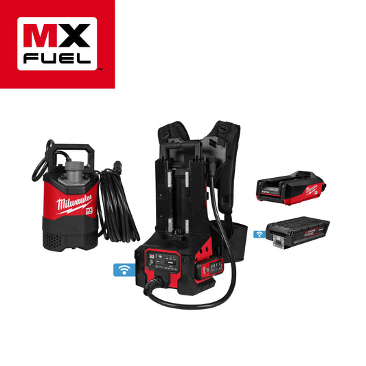 Milwaukee MXF211-1XC MX FUEL™ 1HP 2" Submersible Pump Kit