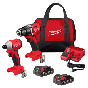 Milwaukee 3692-22CT M18™ Compact Brushless 2-Tool Combo Kit