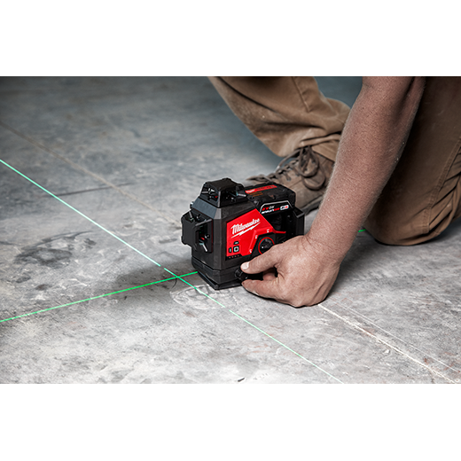 Milwaukee 3632-21 M12™ Green 360° 3-Plane Laser Kit