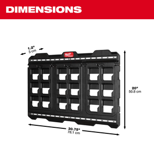 Milwaukee 48-22-8497 PACKOUT™ Large Wall Plate