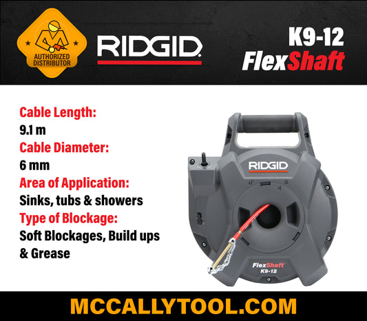 RIDGID K9-12 FlexShaft