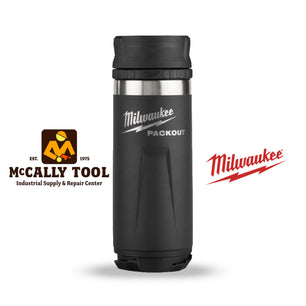 Milwaukee 48-22-8395B PACKOUT Black 18 Oz. Insulated Bottle with Sip Lid (Limited Edition)