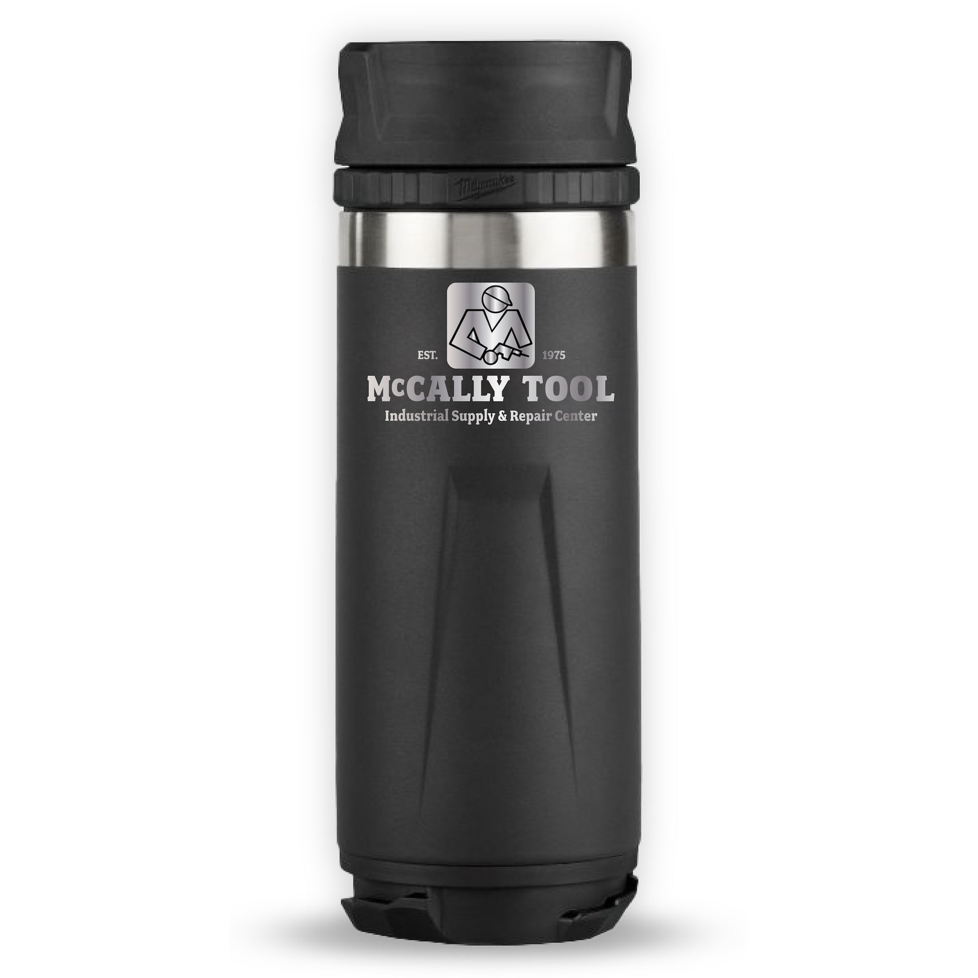 Milwaukee 48-22-8395B PACKOUT Black 18 Oz. Insulated Bottle with Sip Lid (Limited Edition)