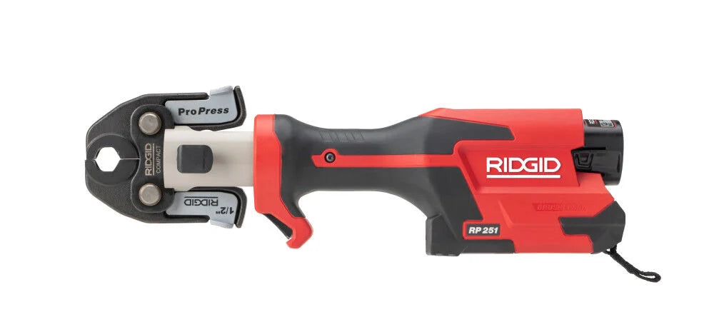 RIDGID 78238 RP 251 Press Tool Battery Kit with RLS Jaws (1/4" - 1-3/8")