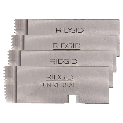 RIDGID 47770 1"-2"-11-1/2 NPT High-Speed RH Universal Pipe Dies (4pk)