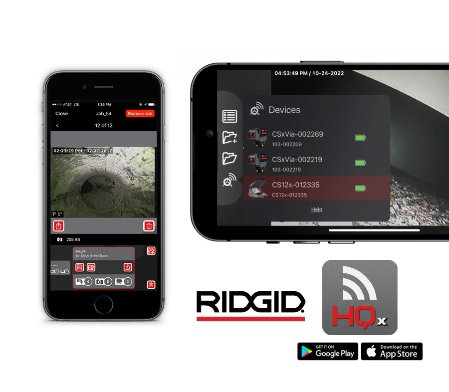 RIDGID® 68768 SeeSnake® CS65XR Digital Reporting Monitor with Wi-Fi