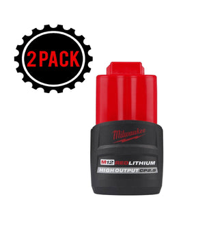 Milwaukee 48-11-2425 M12 REDLITHIUM High OUTPUT CP2.5 Battery Pack