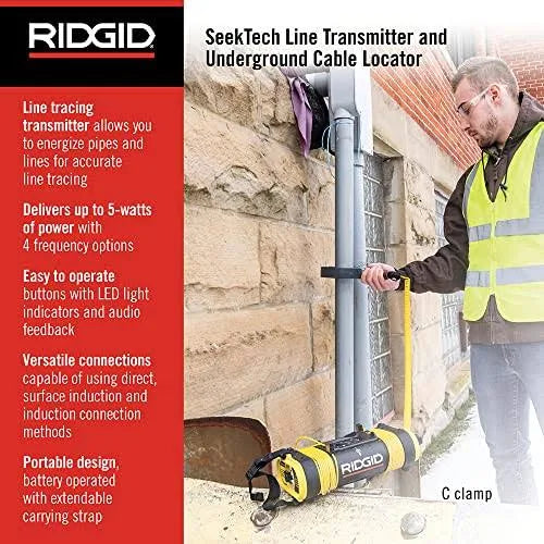 RIDGID 21898 SeekTech ST-305 Transmitter (5W)