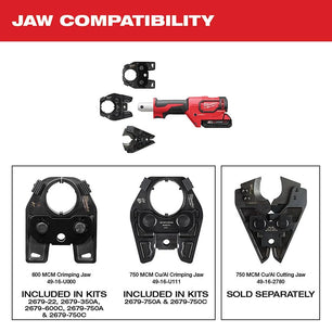 Milwaukee 2679-22 M18™ FORCE LOGIC™ 600 MCM Crimper