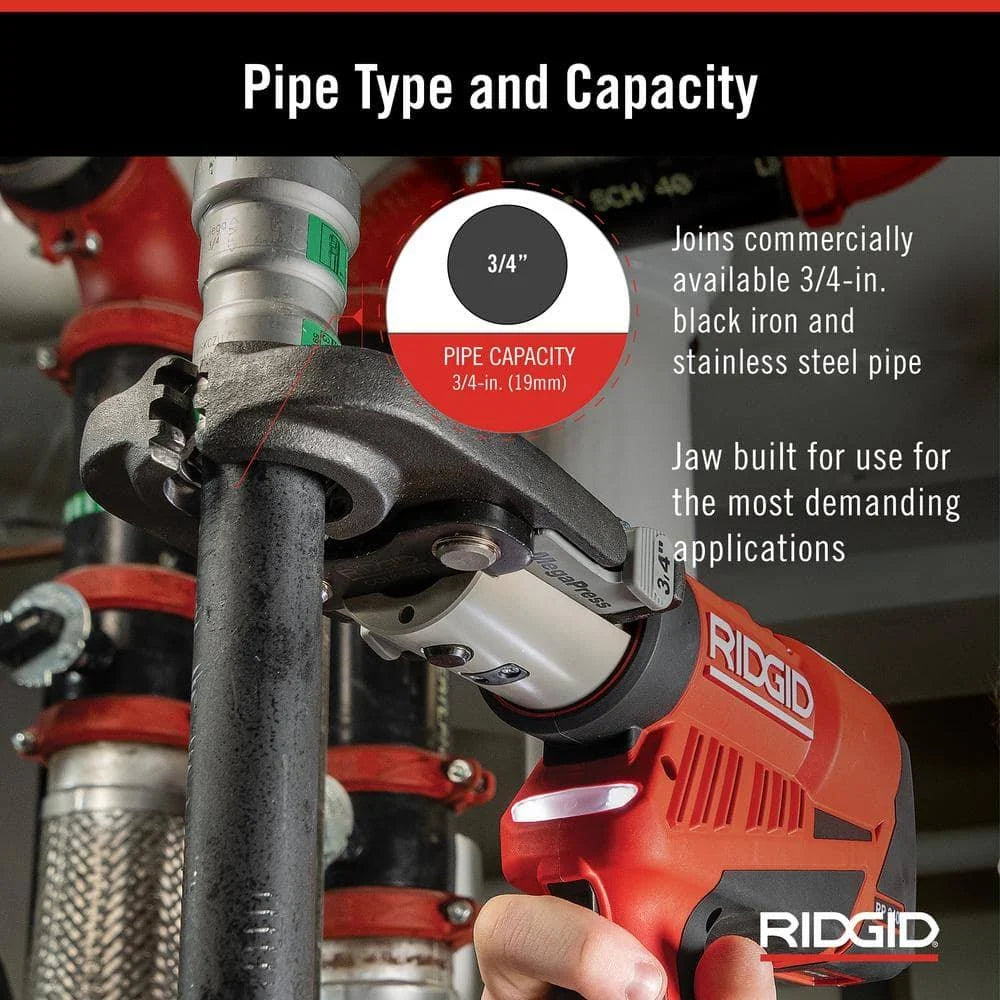 RIDGID 48438 3/4" Compact Jaw for MegaPress