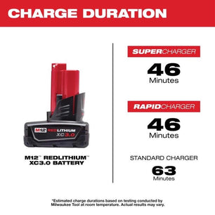 Milwaukee 48-11-2412 M12 REDLITHIUM™ XC Battery Two Pack