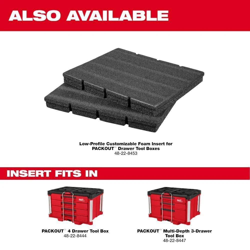 Milwaukee 48-22-8442 PACKOUT™ 2-Drawer Tool Box