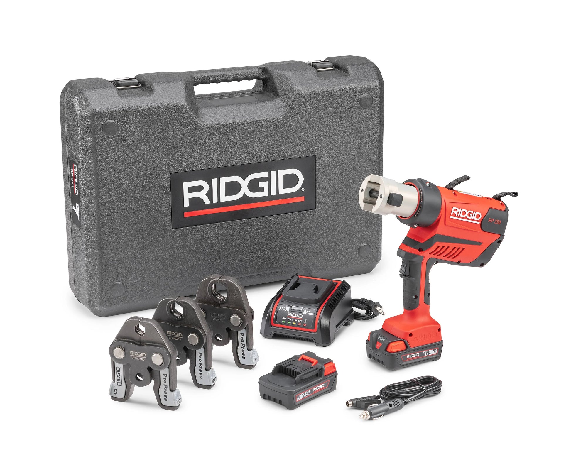 Ridgid 67058 RP 350 Press Tool Kit ProPress Jaws (1/2 - 1")