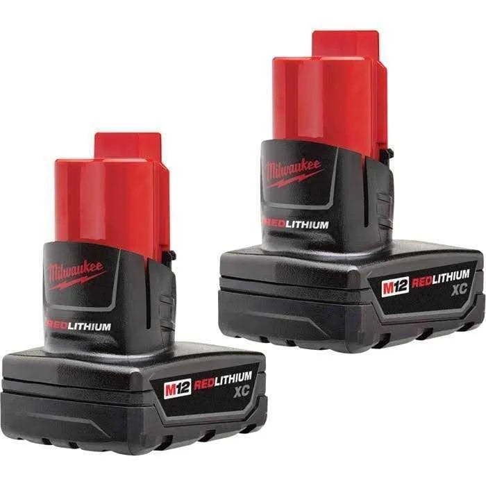 Milwaukee 48-11-2412 M12 REDLITHIUM™ XC Battery Two Pack