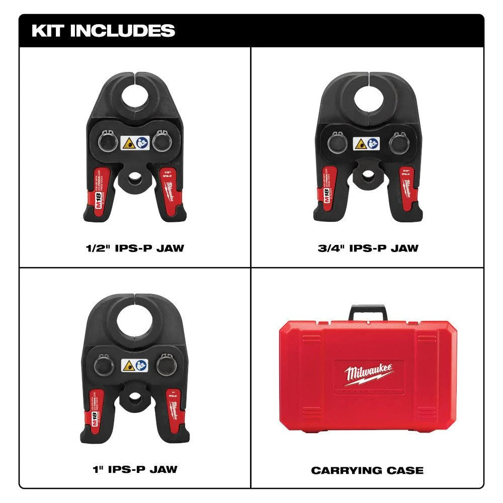 Milwaukee 49-16-2696 1/2"-1" IPS-P Press Jaw Kit For M18™ FORCELOGIC™ Press Tools