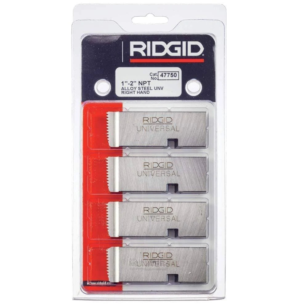 RIDGID 47750 1" To 2" 11-1/2 NPT Universal Dies Alloy (4pk)